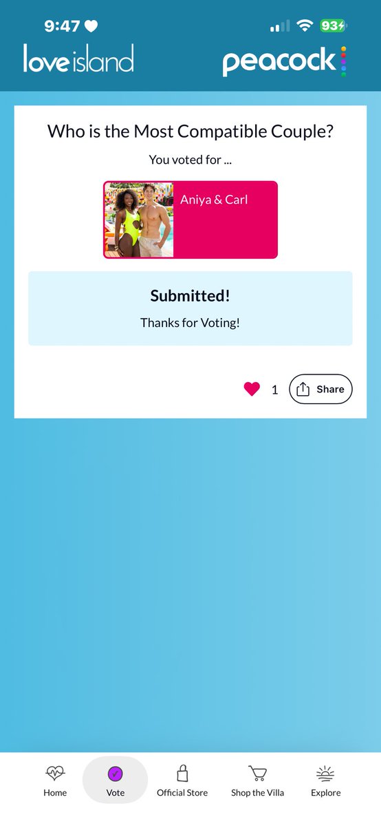 ioiseoks's tweet photo. voting for anyone else BESIDES them gets you annihilated! #loveislandusa https://t.co/0JL8QsySlH