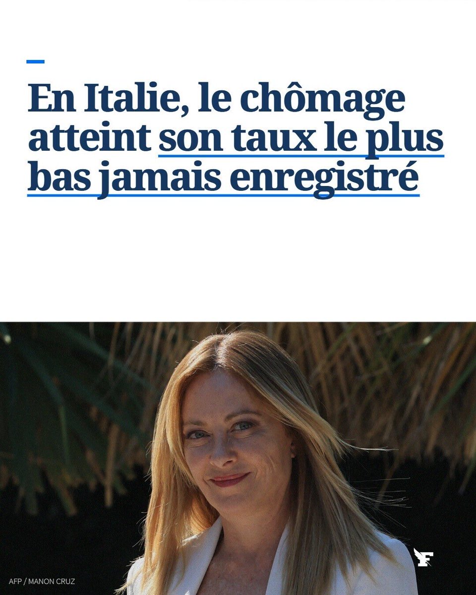 LBleuBlancRouge's tweet photo. Vous vous souvenez de tous nos fameux experts en plateau qui venait nous dire que la « Giorgia la fasciste » allait ruiner l’Italie ? 🙃

N’écoutez jamais tout ces petits pleutres du système qui jouent sur les peurs pour essayer de survivre. 😉 https://t.co/RtClZELy4R