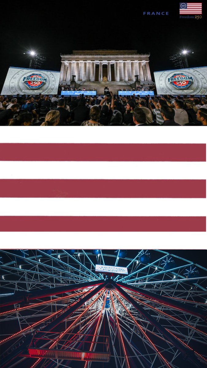 USEmbassyFrance's tweet photo. USA 250 🇺🇸 https://t.co/2cdRJlvXcV
