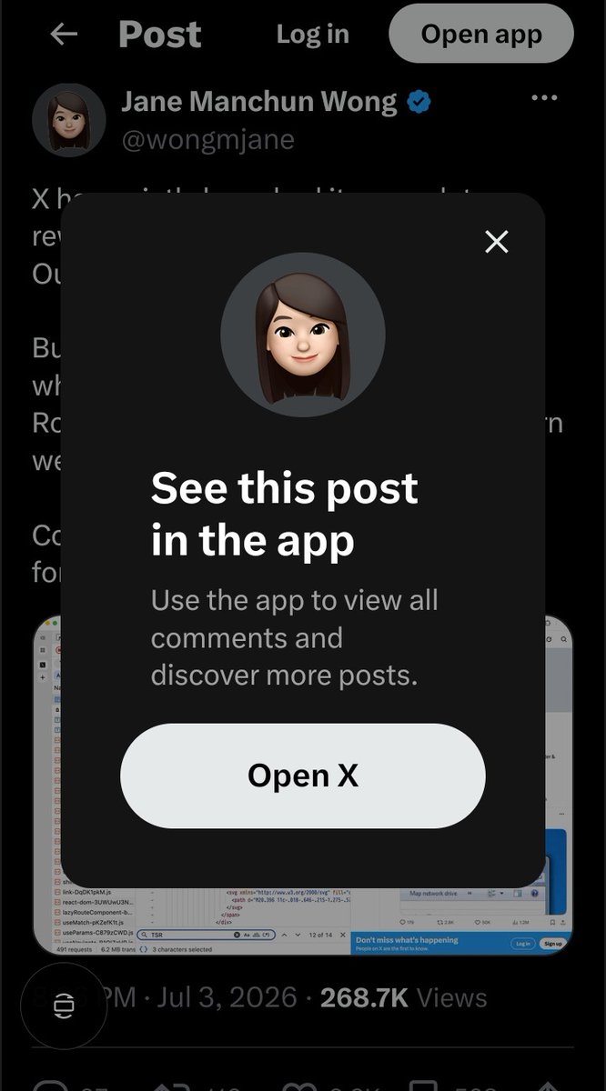Control Panel for tweet media