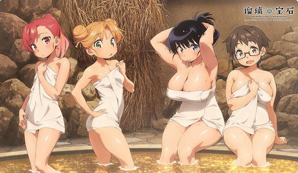 figure_times's tweet photo. ✨『瑠璃の宝石』新作グッズ発売✨

『谷川瑠璃』『荒砥凪』『伊万里曜子』『瀬戸硝子』が温泉姿の新規描き下ろしイラストで登場！C108先行通販は8月17日まで！

凪さんと伊万里さんのボディが凄い！
フィギュア化してくれ～～～

詳細はリプ欄へ👇️

#瑠璃の宝石 #RuriRocks https://t.co/Oqf491GM7f