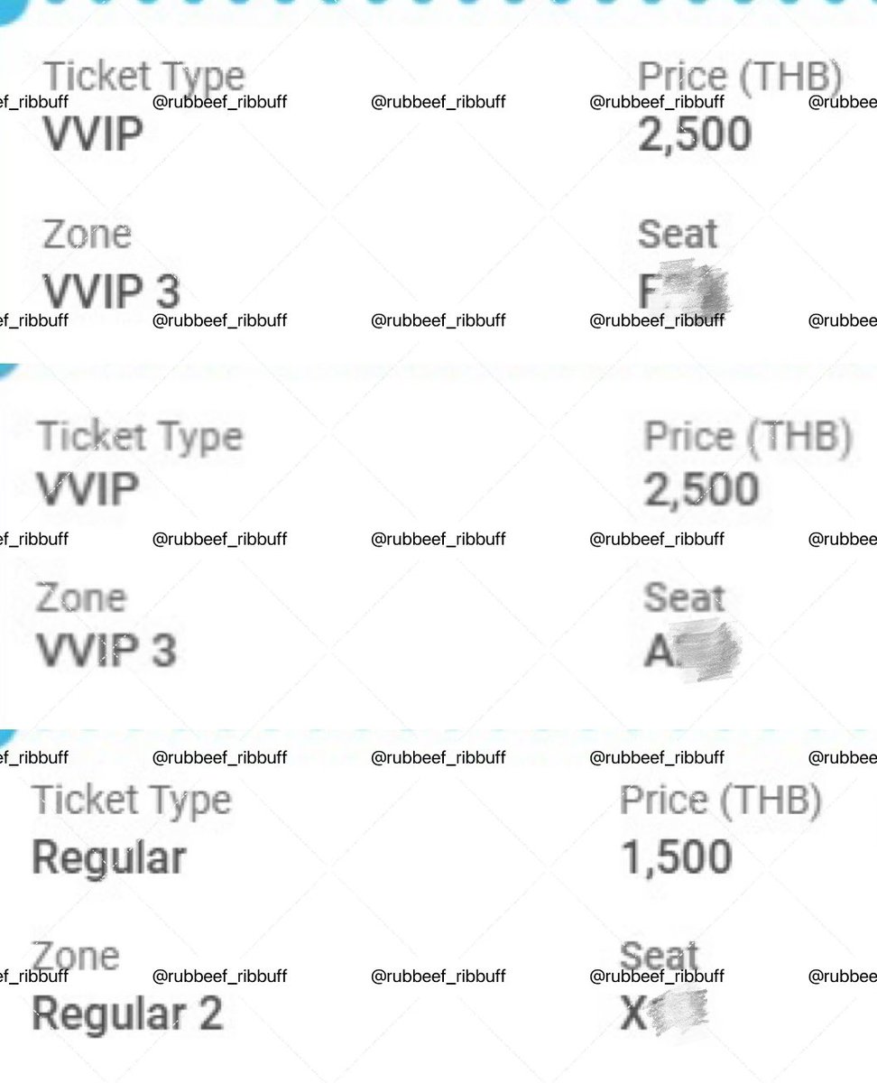 rubbeef_ribbuff's tweet photo. 🐻 รีวิวกดบัตร ซอโซ่ล่ามธีร์ Be My Player Two | Premiere Night: Match Found 

กดได้ทั้งหมด 3 ใบ
💖 โซน VVip3  :  2 ใบ แถว A และ F
💖 โซน Regular 2 : 1 ใบแถว X

ขอบคุณที่ไว้วางใจกับทางร้านค่ะ โอกาสหน้าแวะมาใช้บริการใหม่นะคะ 🙇‍♀️

#ซอโซ่ล่ามธีร์ #BeMyPlayerTwo
#rubbeefribbuff_review https://t.co/sExNf7iTiJ