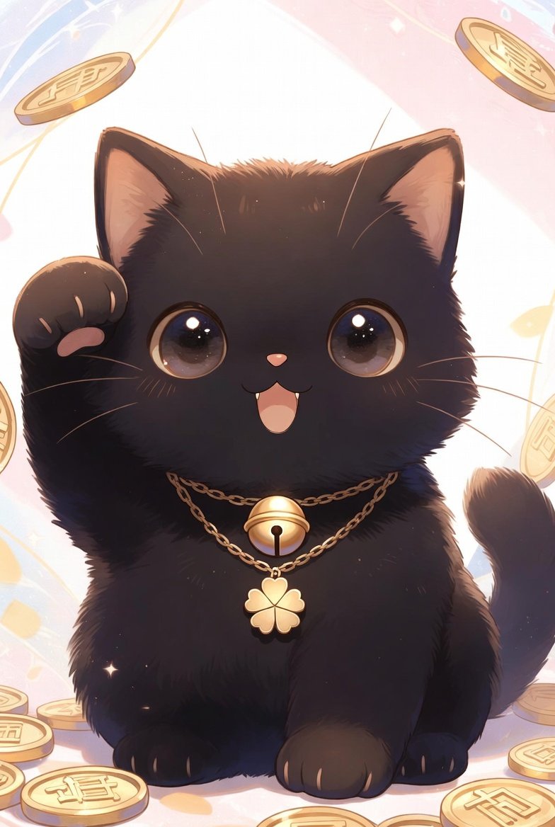 幸運の黒猫さん✨🐈‍⬛
