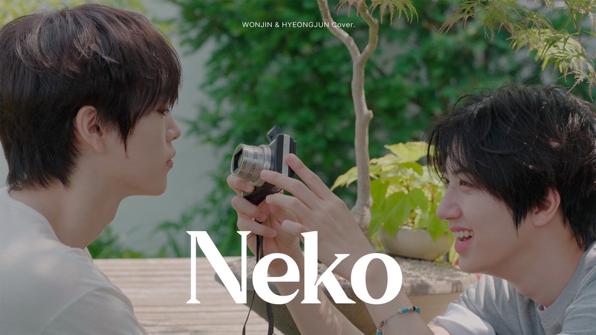 CRAVITYstarship's tweet photo. [🎥]
WONJIN &amp; HYEONGJUN 원진 &amp; 형준 '猫 (Neko)' Cover

▶ https://t.co/8hcBl8y6UE

#CRAVITY #크래비티
#WONJIN #원진
#HYEONGJUN #형준
#C_PLUS https://t.co/h95Wq3G7do