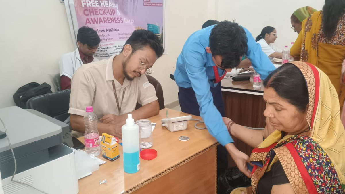 creationngo's tweet photo. Creation Welfare Society successfully organized a comprehensive Health Camp at the Udaan Centre, Sultanpuri for project stakeholders, reaffirming our commitment to promoting health, well-being, and preventive healthcare. #healthcamp #NGO https://t.co/GxpFWOcjFQ