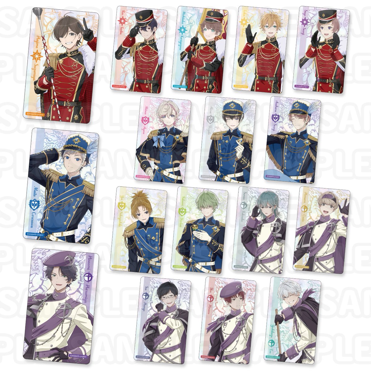 thechara_event2's tweet photo. 🎼アオペラ -aoppella!?- 5周年記念展✨
【完売情報】
ご好評につき以下の商品は完売いたしました。
「 トレーディングホログラムクリアカード 5th Anniversary ver. 」
※再入荷は7/5(日)を予定しております。

特設サイト⏩https://t.co/hgQHCTbSBj 
#アオペラ https://t.co/aN609ohvuk