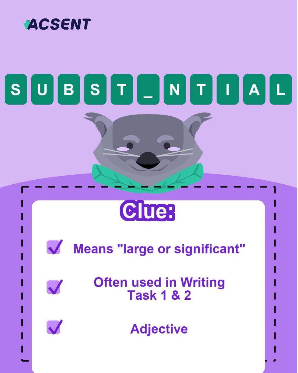 acsent_ai's tweet photo. POV: IELTS kasih blank kosong, otak langsung ikut kosong juga 😭✌️

Tapi tenang. Ini cuma mini vocab quiz, bukan real test :D

But it does check whether your word choice is IELTS-ready or still in “hmm this one sounds right maybe?” mode 👀

Lanjutt ⤵️ https://t.co/tuZCD11KVn
