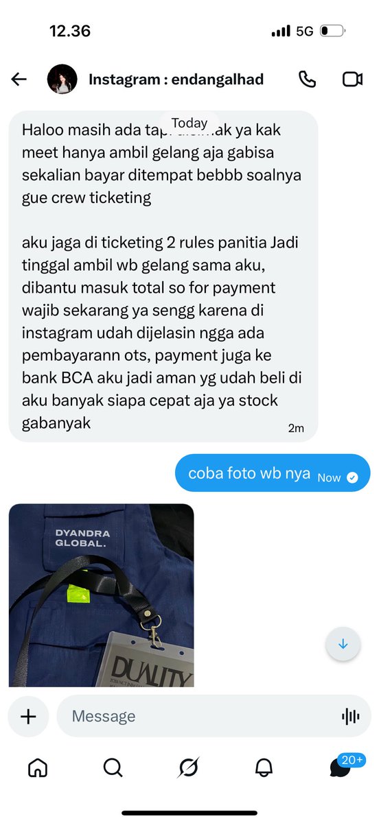 pasrtial's tweet photo. SCAMMER SCAM https://t.co/rQAsn96sts