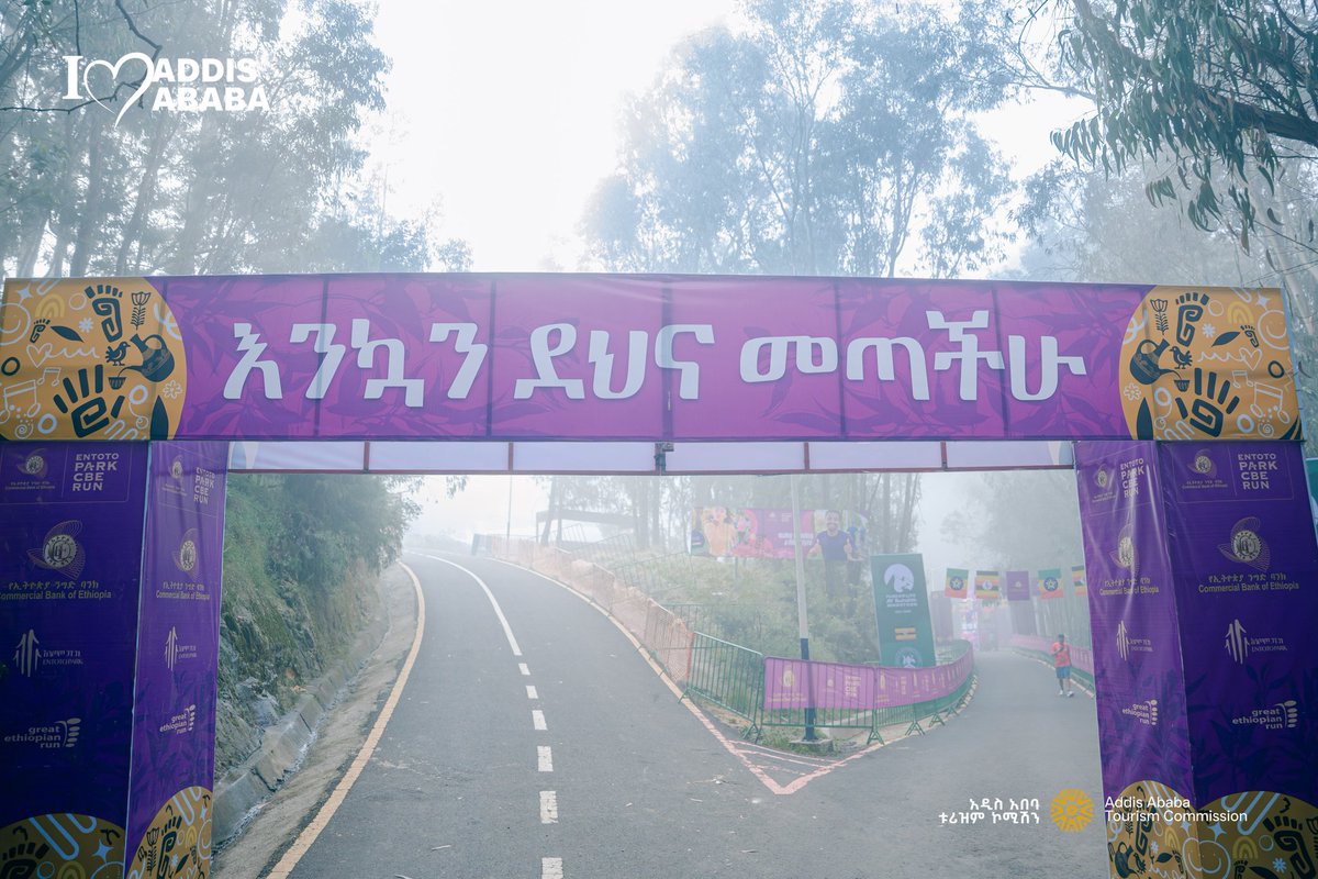 Visitaddis_et's tweet photo. Entoto Park CBE Run is buzzing with excitement the fog can't stop!
#VisitAddisAbaba #EntotoParkCBERun #AddisAbaba #RunTogether https://t.co/79QJzrwjm8