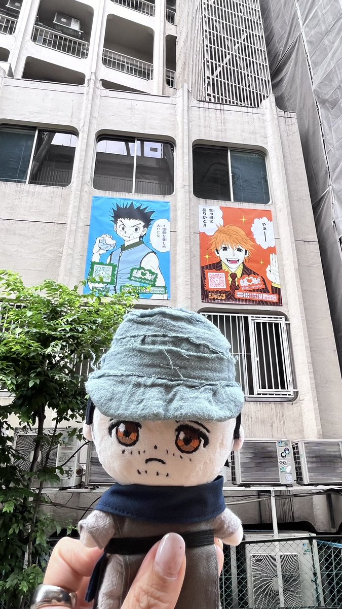 PHeytun49387's tweet photo. 行ってきた😘ウボォ活兼ねて♡
ジンかっこよすぎた😭あとクラピカレオリオ感動した😭
#渋谷HUNTER街 #ハンターハンター #1億部突破記念 https://t.co/TSXV8s9A81