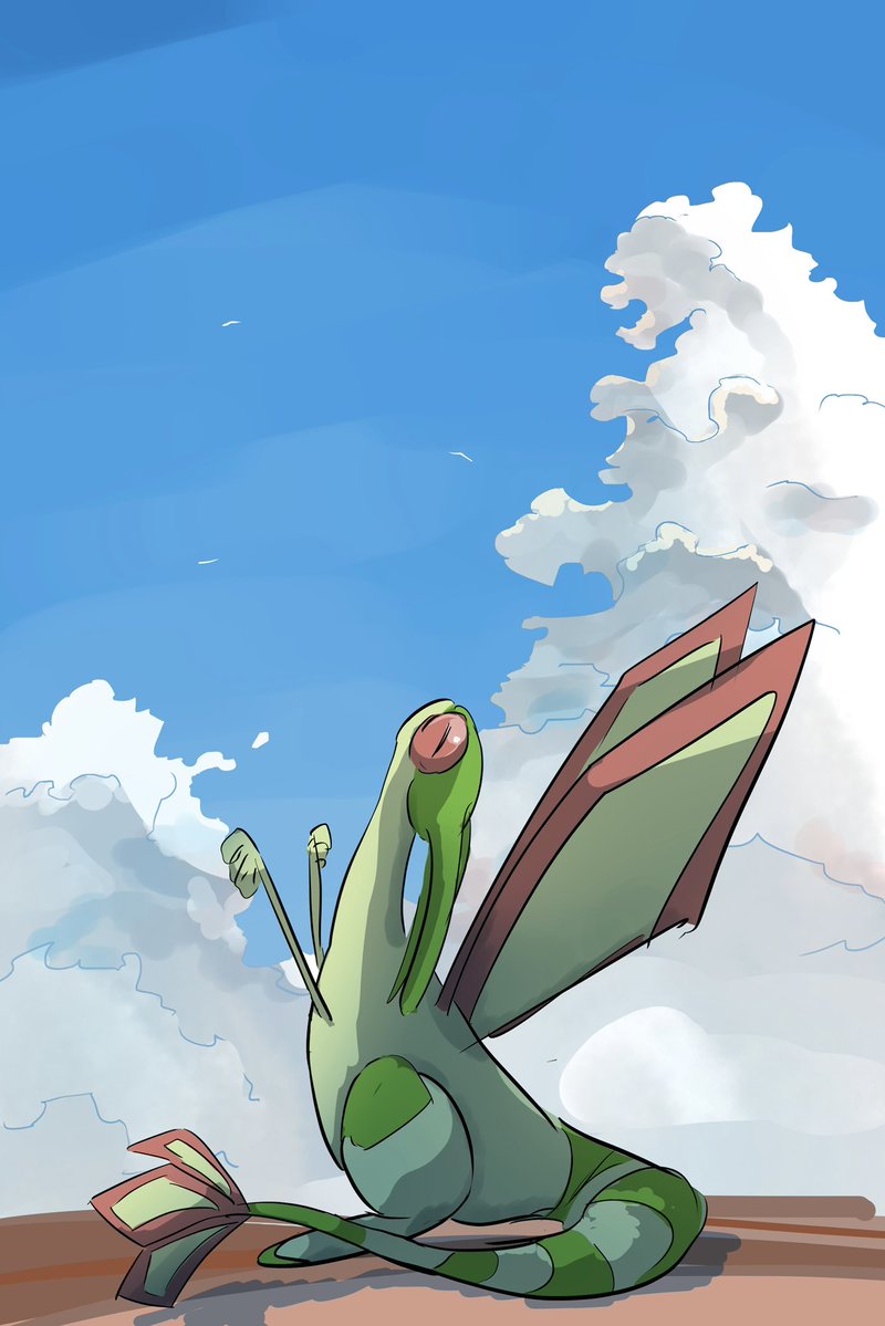 suetugu_orunya's tweet photo. なつ
#フライゴン
#イラスト https://t.co/00CCRZSEAt