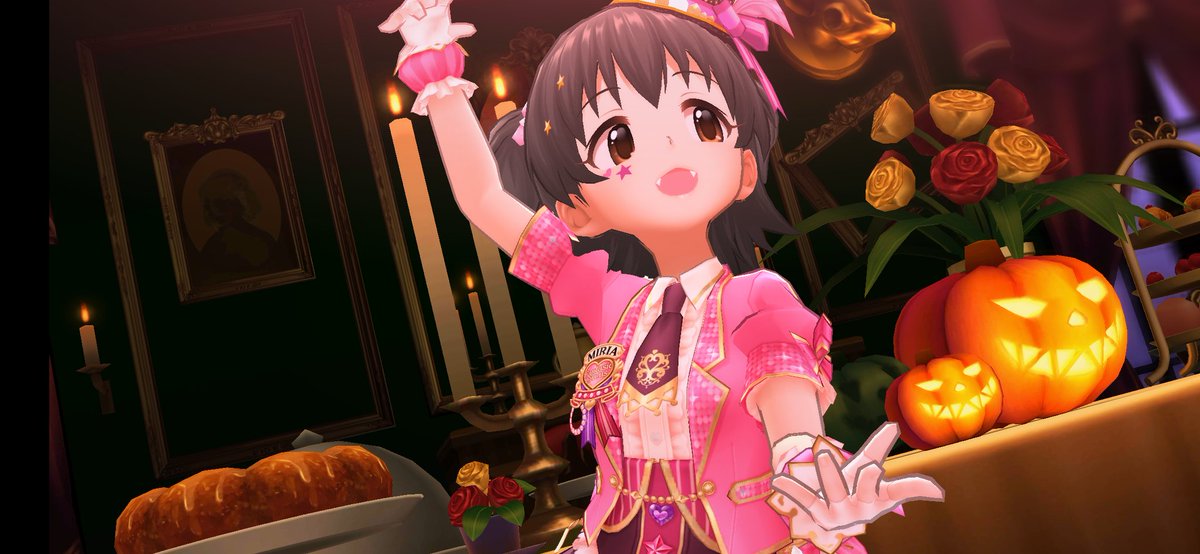 Sio0612's tweet photo. 思えばシンデレラガールズって「ヴィランと化して踊る曲」も「ゾンビと一緒に踊り明かす曲」も「燃え盛る館から脱出する曲」も「墓場で野球する曲」もあるんだよな…
なんであるんだ… https://t.co/0K0ngOVnDs