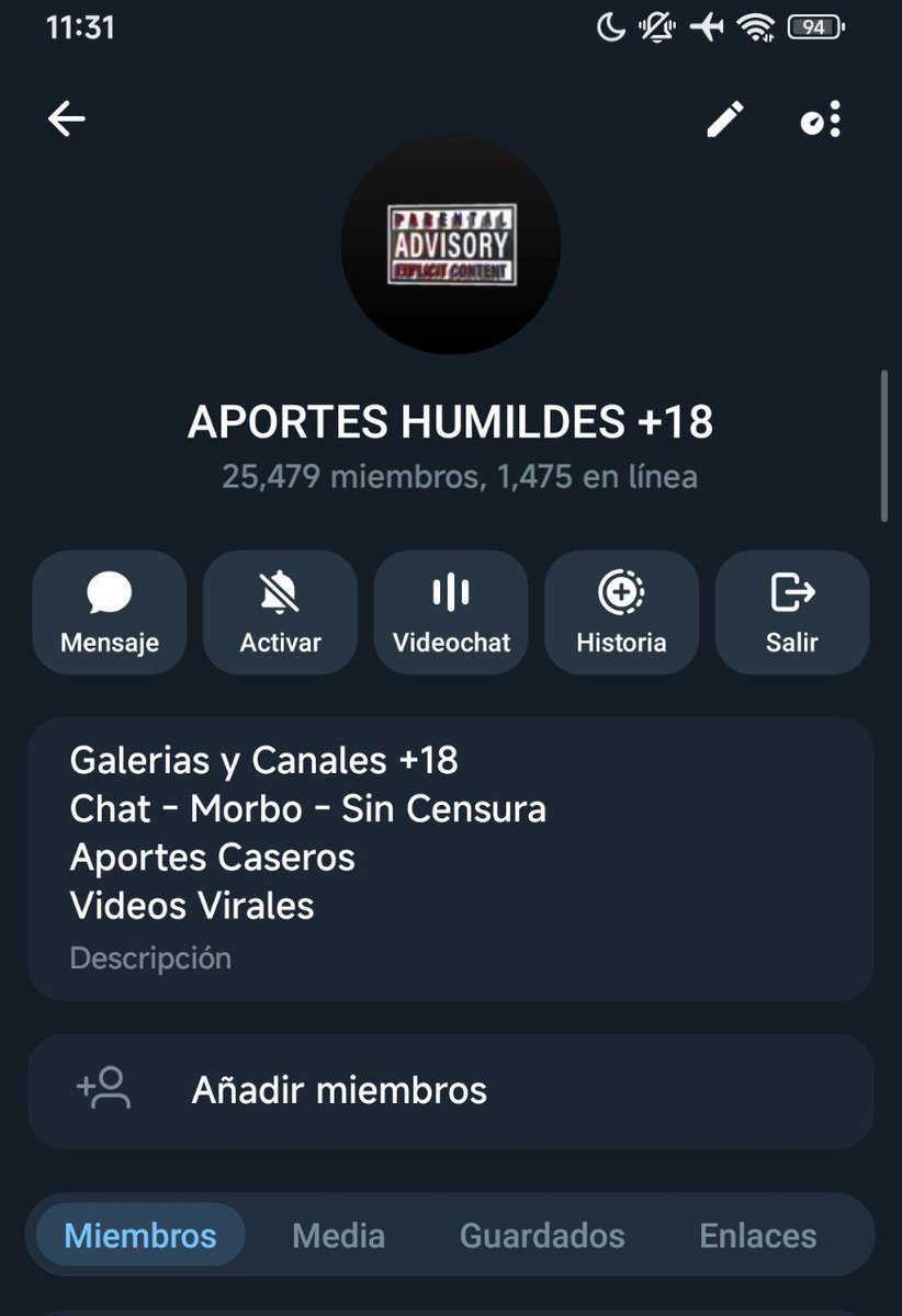 WikiTelegram's tweet photo. 🔥 Seguimos creciendo y esto ya se está poniendo serio…
25K+ miembros.
Más de 1,400 activos en línea.
Y el grupo está más encendido que nunca.
Galerías, canales, chat, morbo adulto y contenido +18 en un solo lugar.
👀 Hoy está demasiado activo.
https://t.co/m3EAHKxVwz https://t.co/pOSvIuuMOf