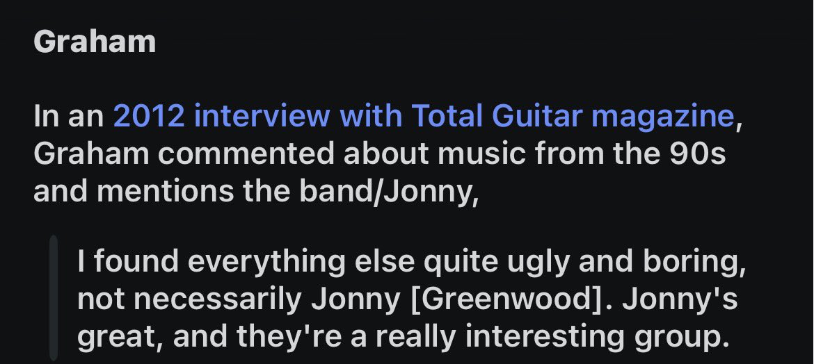 yorkecel's tweet photo. can we have jonny greenwood graham coxon gay twink love https://t.co/tPDuxiex51