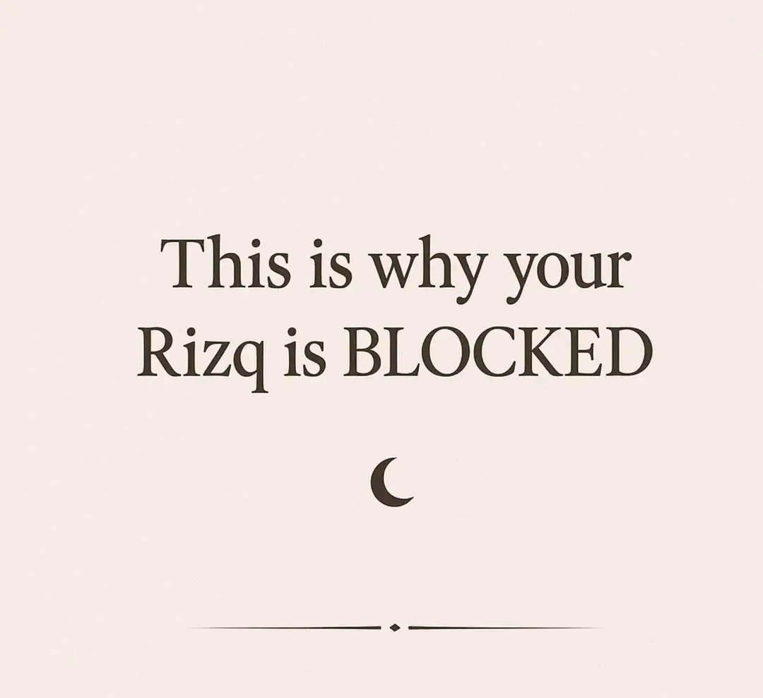 Abbakar_jakada's tweet photo. This is why your RIZQ is blocked 🚫
—THREAD 🧵 🪡
#dua #duas #islamicposts #islamicpost #islam #muslim https://t.co/od1Ep3SUMu