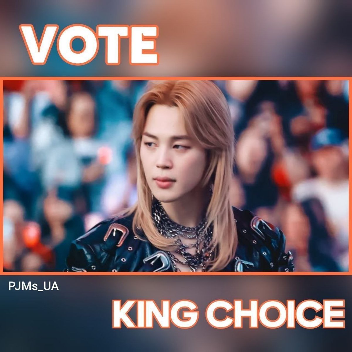 PJMs_UA's tweet photo. 🚨 IMPORTANT VOTING 🚨

✨📮 KING CHOICE — King of K-pop 2026
🧡 Vote for Jimin!
🔗 Link: 
https://t.co/JOu0wMBaML

📸 Drop your SS in the comments after voting!

Let's show our strength and support Jimin together! 💛

#jimin 
JIMIN JIMIN 
KING OF KPOP https://t.co/v8hGgUSUXP