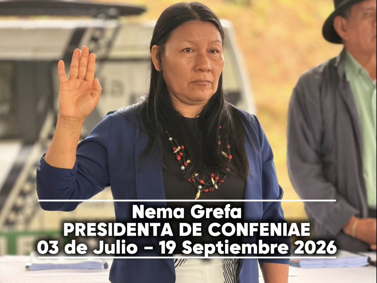 confeniae1's tweet photo. 𝗡𝗘𝗠𝗔 𝗚𝗥𝗘𝗙𝗔 𝗔𝗦𝗨𝗠𝗘 𝗟𝗔 𝗣𝗥𝗘𝗦𝗜𝗗𝗘𝗡𝗖𝗜𝗔 𝗗𝗘 𝗟𝗔 𝗖𝗢𝗡𝗙𝗘𝗡𝗜𝗔𝗘

Asamblea General resolvió REEMPLAZAR a José Esach por AUSENCIA DEFINITIVA con base en el artículo 47 del estatuto.

Por primera vez, una mujer liderará la Presidencia de la CONFENIAE. https://t.co/g1fcSymLjX