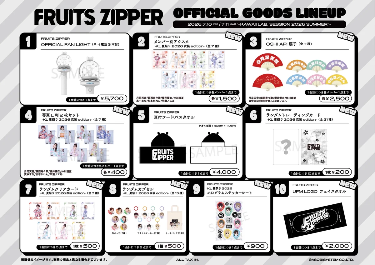 FRUITS ZIPPER【Official】στο X: 