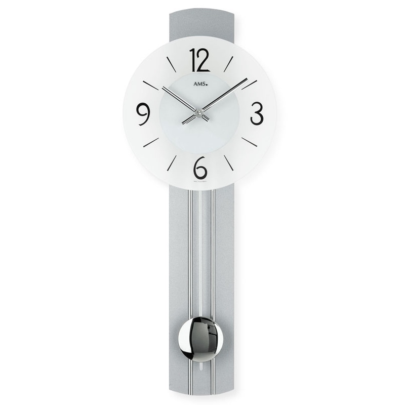 ClockShop543's tweet photo. ～クールで都会的な振り子時計～

シルバー・カラーを基調としたオーソドックスなデザインの振り子時計。お部屋をお洒落にセンスアップしてくれます。

※アームス　7275　35,200円（税込）
https://t.co/3T9wRYy3fu

#アームス　#クロック　#インテリア　#デザインクロック　#振り子時計　#AMS https://t.co/B96EoFkAU3