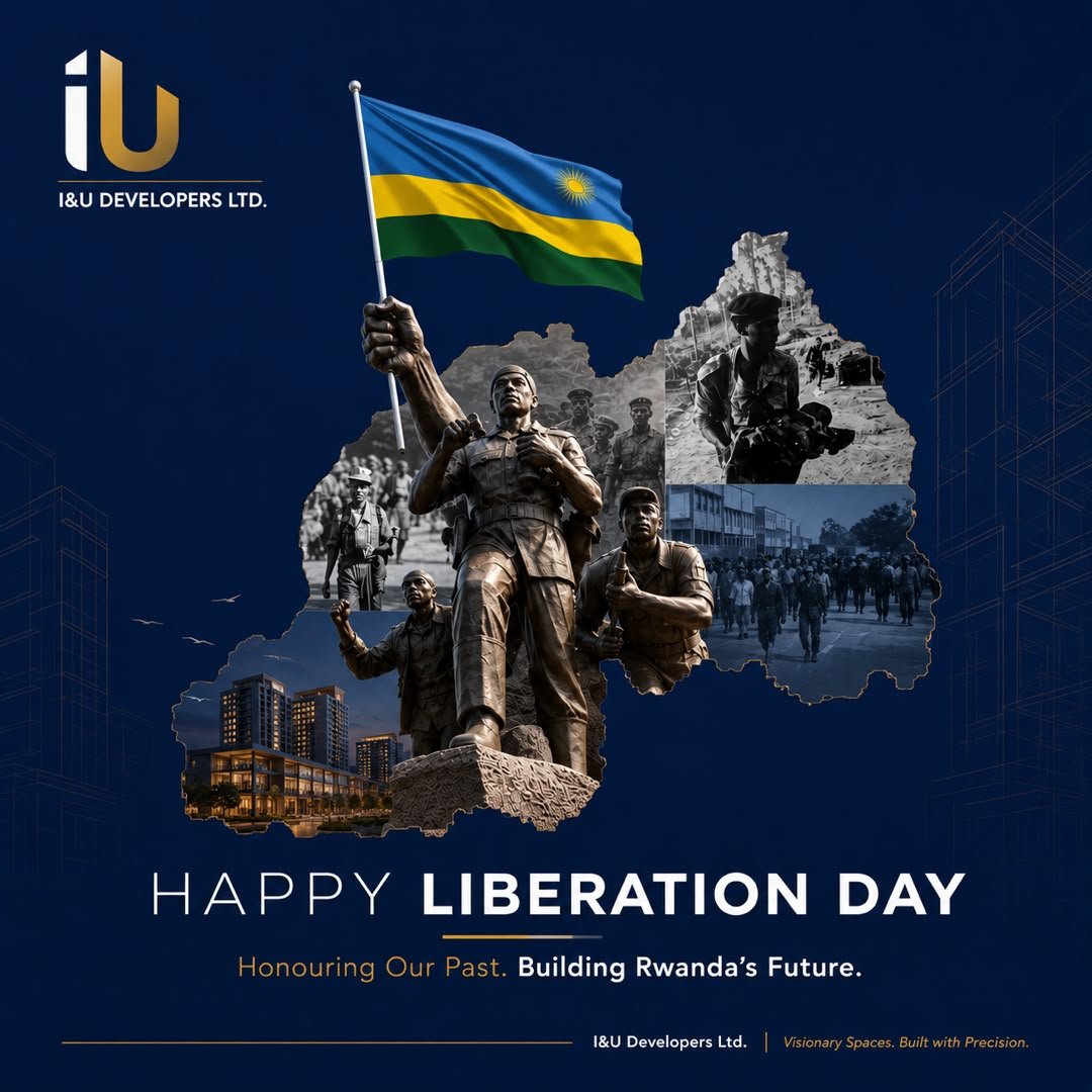 IanduDevelopers's tweet photo. Happy Liberation Day, Rwanda! 🇷🇼

Today, we proudly celebrate Kwibohora 32,honoring the courage, sacrifice, and resilience of those who secured our nation's freedom.Together, let us continue building a united, peaceful, and prosperous Rwanda.

#Kwibohora32 #LiberationDay #Rwanda https://t.co/4yfuangyt3