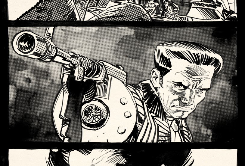 urbanbarbarian's tweet photo. A little sneak peak from the 1st issue... Shhhhh!  Don't tell anyone! https://t.co/5NI0hmeonL