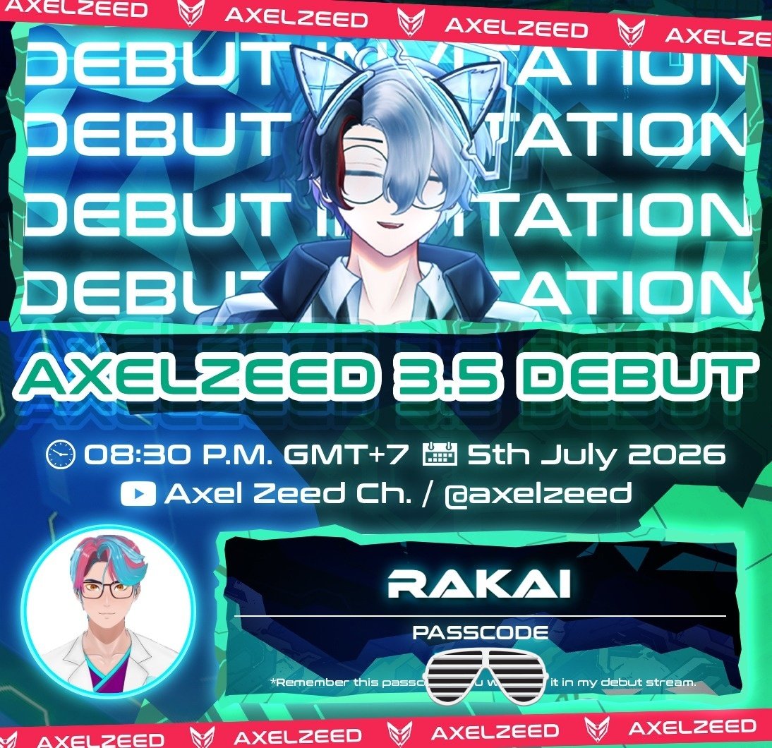 RakaiVDentist's tweet photo. Gaes, ini berita terbesar. 
AXEL DEBUUUTTTT

AKHIRNYAAA AWKKK
Nanti malem datang ya! Untuk tautannya ada di postingan axel! https://t.co/33PdVqxaoL