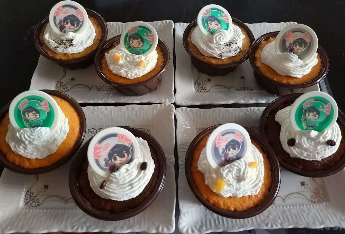 カップケーキ4種類、どれもとても美味しかった！これはきっとまた買う