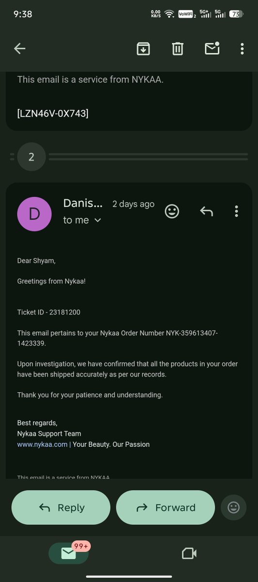 _shyam999's tweet photo. NEVER ordering again from @MyNykaa ever again. They are scamming. Ordered set of 6 soaps on 09/06/26 and got face wash on 25/06/26, yet #nykaa rejected replacement and refund bcz acc. to their backend team they have despatched accurately. @nykaacares fraud. https://t.co/0Q6ZKbM3dc