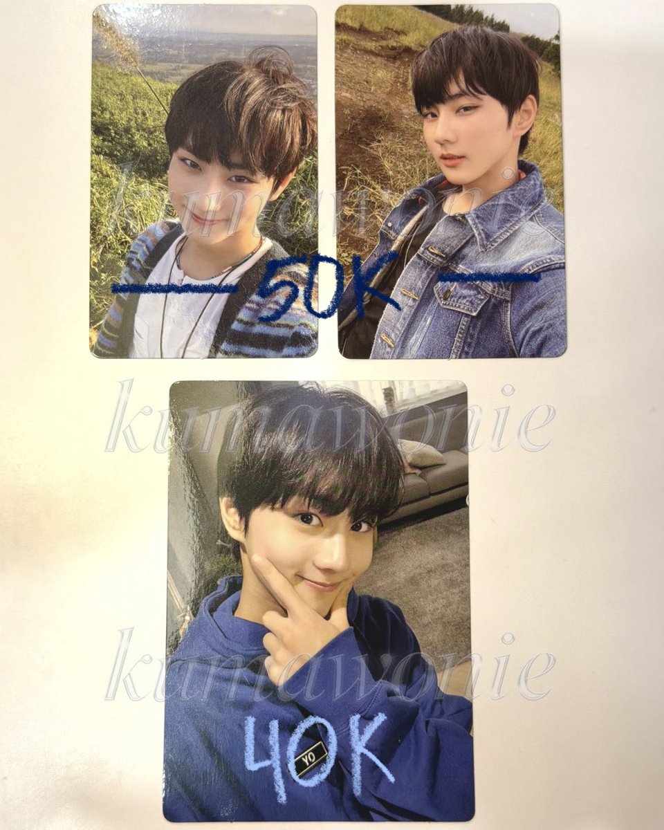 kumawonie's tweet photo. #ensell wts / want to sell enhypen photocards📦

。ready kamar &amp; sudah include packaging
。harga per-each

oren/split, more in replies

ｔ。border day one, border carnival, dilemma, dark blood, orange blood, ggu ggu package, lucky draw, membership https://t.co/885lfcxmAB