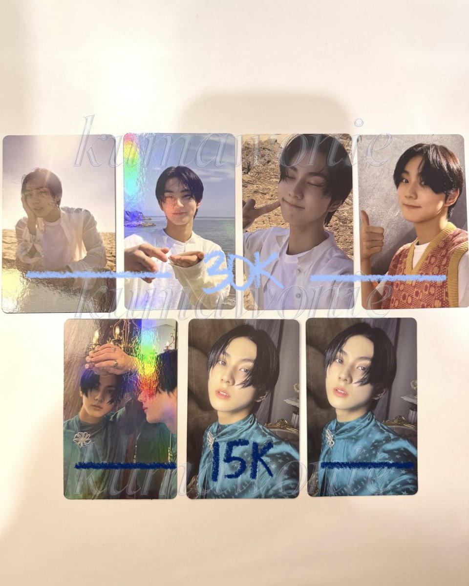 kumawonie's tweet photo. #ensell wts / want to sell enhypen photocards📦

。ready kamar &amp; sudah include packaging
。harga per-each

oren/split, more in replies

ｔ。border day one, border carnival, dilemma, dark blood, orange blood, ggu ggu package, lucky draw, membership https://t.co/885lfcxmAB