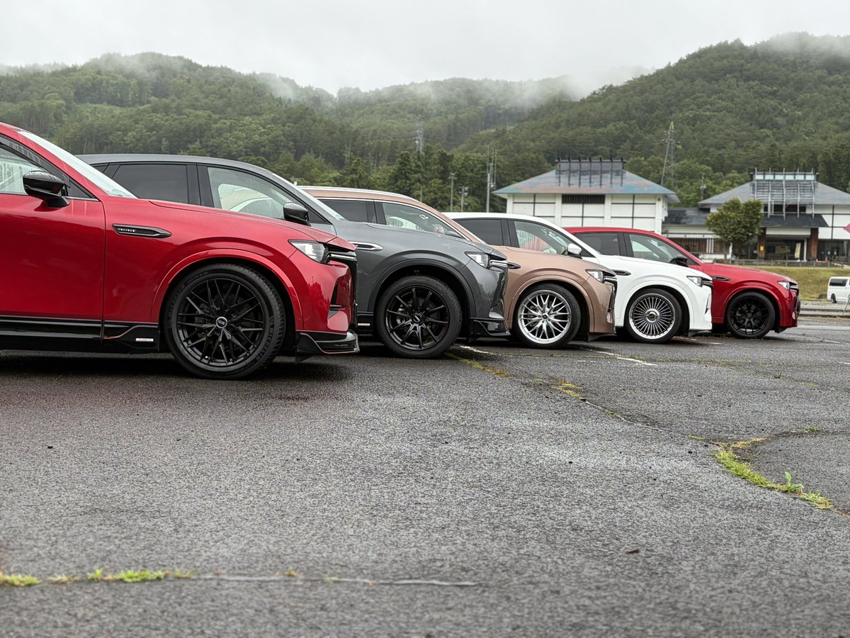 この間の宮城オフにて🚗 #MAZDA #cx60 #cx80