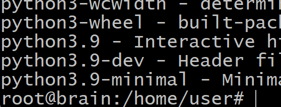 if six was nine HSC MANGO PYTHON初期 Debian11なれどpythonは3.9。わるないわね。