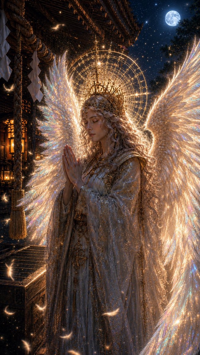 growlarity's tweet photo. From 1 to ๏ผ: The deification process.
A Saint Deified Through Prayer๐๐ผโจ
#CharacterEvolution #AIart https://t.co/fs8WKbdgZh