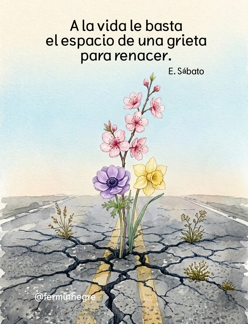 ferminnegre's tweet photo. Por tus fracturas
también entran
la vida y la luz de Dios.
🌱☀️ https://t.co/KmXkFc2a8h