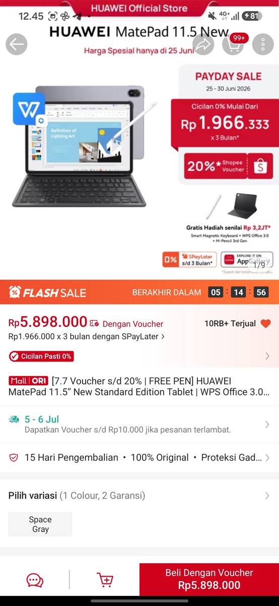 icecreamlatte15's tweet photo. SERIUS NANYAAAA‼️

kalau budget 6 jutaan mending samsung tab atau huawei matepad ya? https://t.co/NLYRWOAlaq