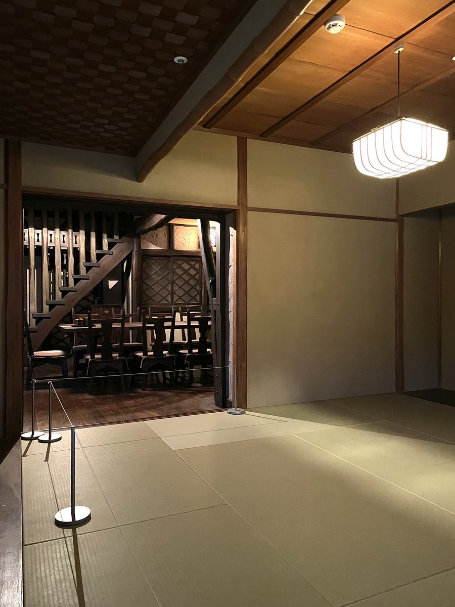 ARCHITEKTUR_SHI's tweet photo. 一方で常設展はリニューアル前より充実した印象。昔はこの家中に入れなかったよね？(位置も変わってた) https://t.co/je2dGwy0S2