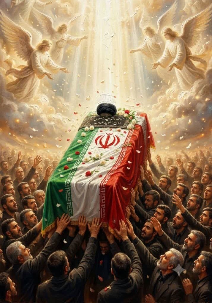 MahboubehJ37453's tweet photo. شهادت، پایان راه مردان خدا نیست بلکه آغاز مسئولیت نسل‌هایست که باید پرچم رو بر زمین نذارند.
امروز اشک ما، عهد و وداع‌مون، آغاز راهه. #باید_برخاست
#پدر_امت https://t.co/gbEgQWrXFg