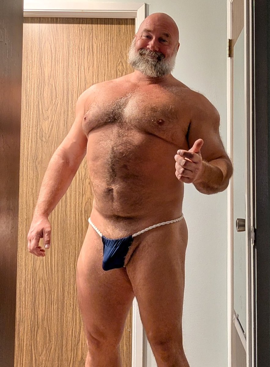 Westcbear's tweet photo. Fundoshi Bear! https://t.co/uGXnBt6M24