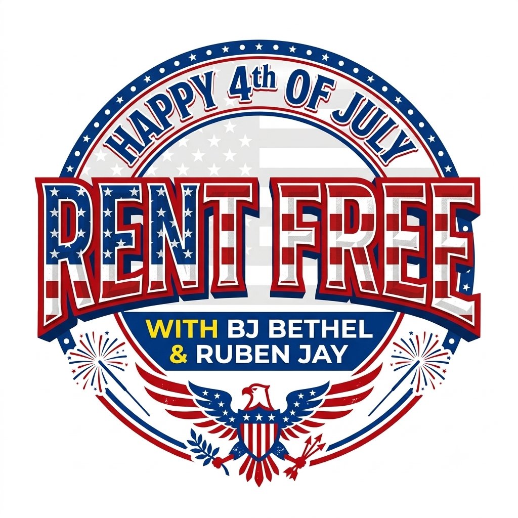 RentFreeShow's tweet photo. Happy 4th of July!  

America is a country that allows us to have a difference of opinion, jump on a stream, debate those opinions, and be friends.

Be Safe! 

@BJBethelTweets // @TheRubenJay https://t.co/Rwei6VlwET