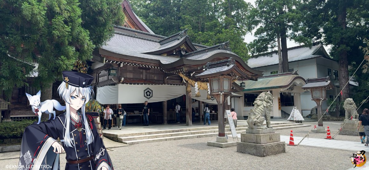junbest32's tweet photo. 白山比咩神社にいってきたぞー🦊
#刀剣乱舞 https://t.co/jFMsI2dWEq