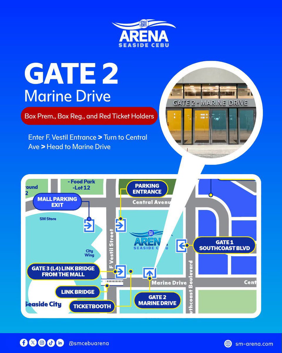 bini_ave's tweet photo. EYES HERE! 👀

Heres the Venue guide for the BINI SIGNALS CEBU CONCERT Venue para hindi po tayo maligaw ☺️ See you Cebuanos,Shagit ug Kusog para sa atong nation’s Girl Group,BINI 🌸 https://t.co/G3HsaLhFfW