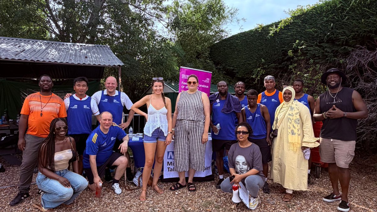 CNWLNHS's tweet photo. ⚽ Proud to see our Milton Keynes Talking Therapies team represent #TeamCNWL at the ADF Unity Cup 2026! A brilliant day of football, teamwork and community spirit while raising awareness of local mental health support. 💙 #UnityCup #MentalHealth #MiltonKeynes https://t.co/xYAFhu6oXK