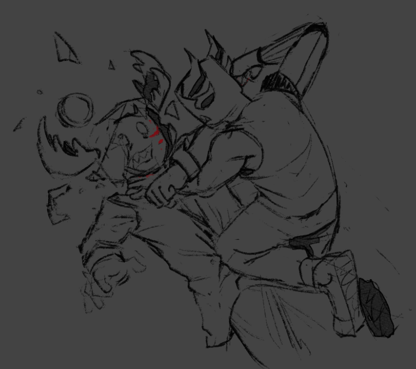 TwiceTheTwice's tweet photo. "ROCKET BEATING THE SHIT OUT OF PWANTIOUS" -> glad he didnt overreact https://t.co/hvAvfKZgRh https://t.co/z8CfG7CPY4