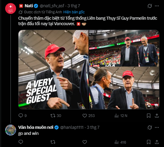 Văn hóa muôn nơi tweet media