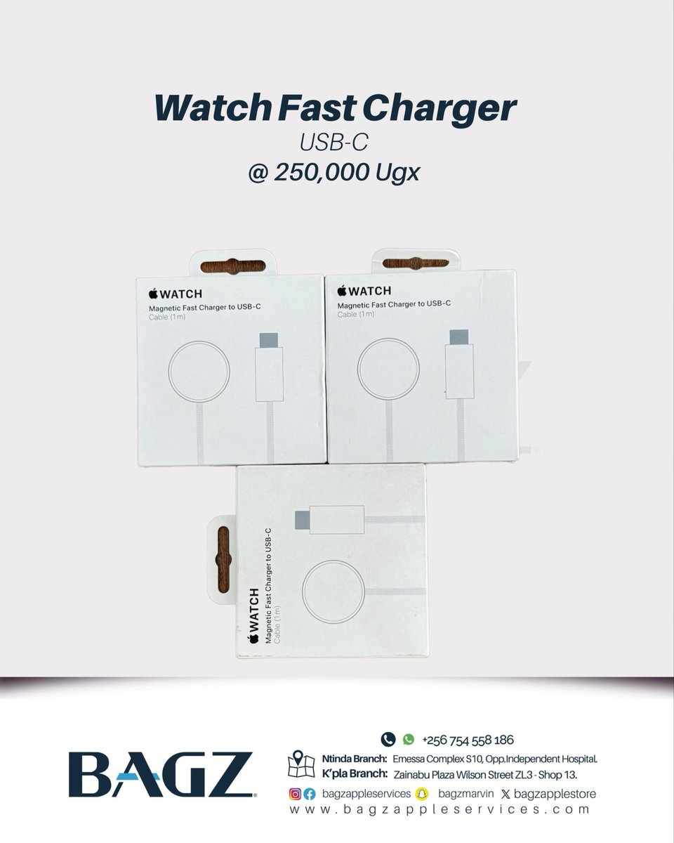 bagzapplestores's tweet photo. Stay powered, stay connected! 🔋⚡
Shop quality chargers, adapters, charging cables, and Apple Watch cables all available .
📍DM or visit us today!
#charger #adapters #applewatch #usbc earpods https://t.co/eTA6l6whNR