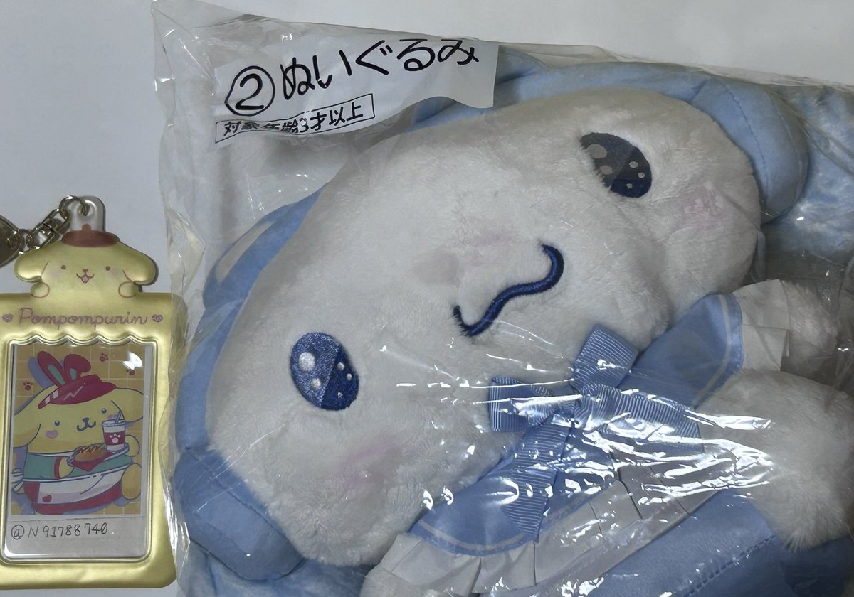 N91788740's tweet photo. 【交換】サンリオ シナモン/シナモロール 当たりくじ

譲 ） ぬいぐるみ レリーフグラス ヘアターバン

求 ） ヘッドホン

＊当方、複数出し可能◎

鹿児島手渡し、郵送
初回プロフ等 要確認 https://t.co/FZ31jgX7oR