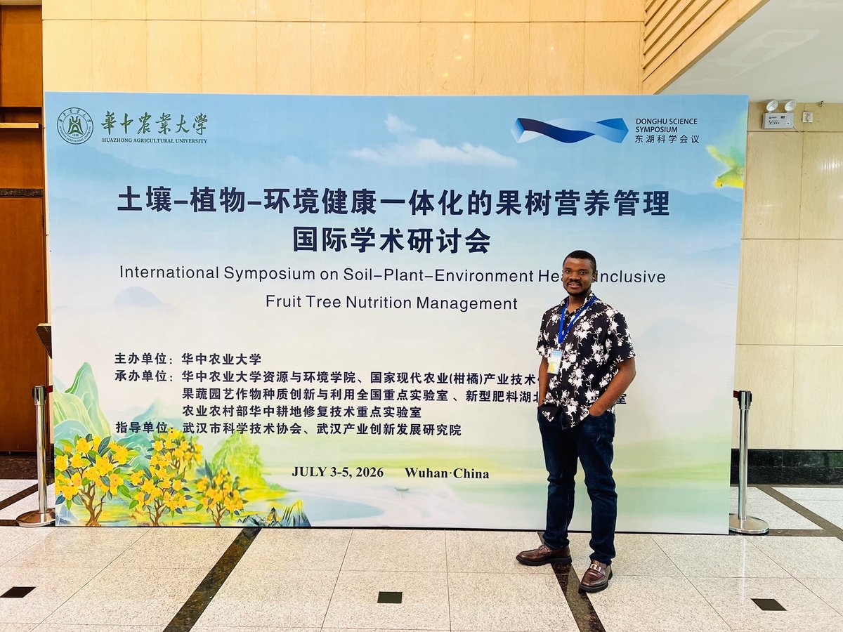 bwisdom23's tweet photo. Grateful For The Opportunity To Learn From Distinguished Scientists and Professors At The International Symposium on Soil-Plant-Environment Health Inclusive Fruit Tree Nutrition Management. https://t.co/beezMd0xJe