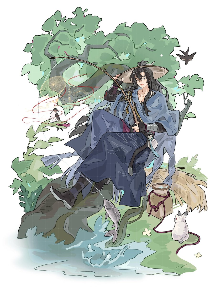Charfantasia's tweet photo. Fishing 🎣
#Reverse1999 
#リバース1999 https://t.co/NTnlTml4k7
