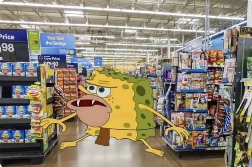 Nexiraluv's tweet photo. When you go to a Walmart in another city and the layout is different https://t.co/cfPvzGInUP