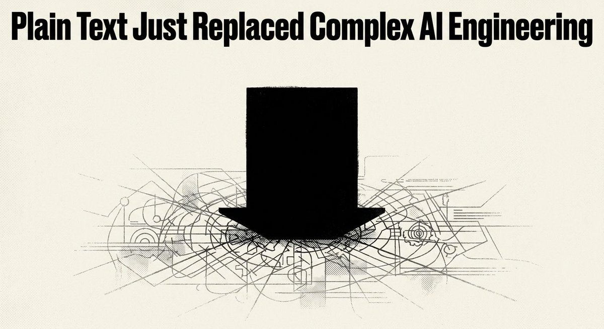 CoreImpactAI's tweet photo. Software vendors are profiting from a lie.

They want you to believe teaching an AI to use internal tools requires weeks of custom Python. The reality is the top open-source frameworks run entirely on plain text.

An agent skill is just a Markdown file.

Adding a new capability takes seconds:
- Find the text file for your tool
- Copy the plain English instructions
- Paste it into your local directory

The technical barrier to entry is gone. The new bottleneck is operational discipline.

If your internal wikis are vague, your agent will fail. You no longer need to know how to code.

You just need to write instructions so precise a machine cannot misinterpret them.